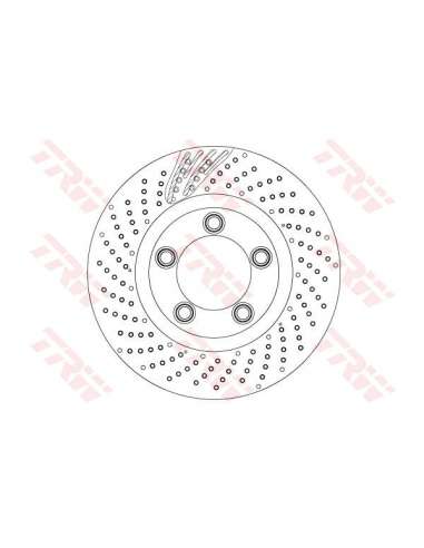 Disco de freno Trw DF6542S - TRW DISCO FRENO PROEQUIP