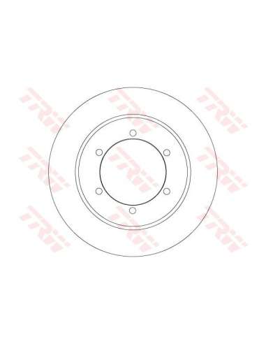 Disco de freno Trw DF6790 - TRW JGO DISCOS FRENO PROEQUIP