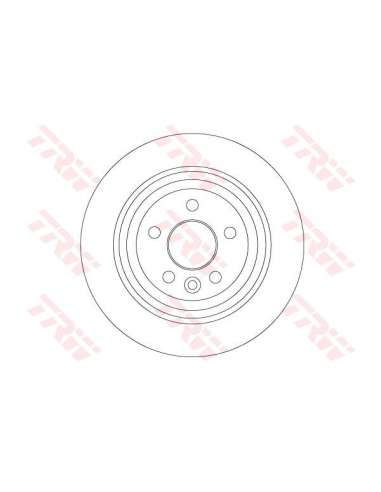 Disco de freno Trw DF6913 - TRW JGO DISCOS FRENO PROEQUIP