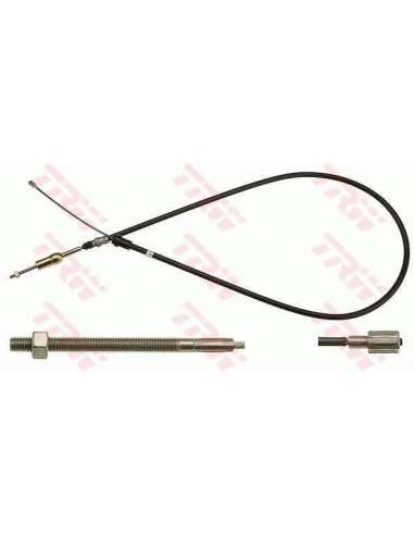 Cable de accionamiento, accionamiento del embrague Trw GCC1522 - CABLE DE EMBRAGUE