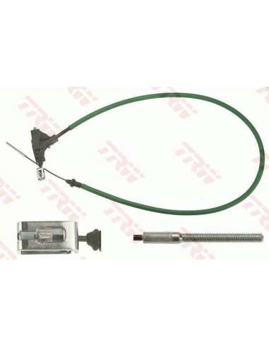 Cable de accionamiento, freno de estacionamiento Trw GCH125 - TRW CABLE FRENO MANO