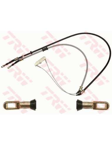Cable de accionamiento, freno de estacionamiento Trw GCH1250 - TRW CABLE FRENO MANO