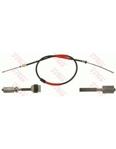 Cable de accionamiento, freno de estacionamiento Trw GCH2427 - TRW CABLE FRENO MANO