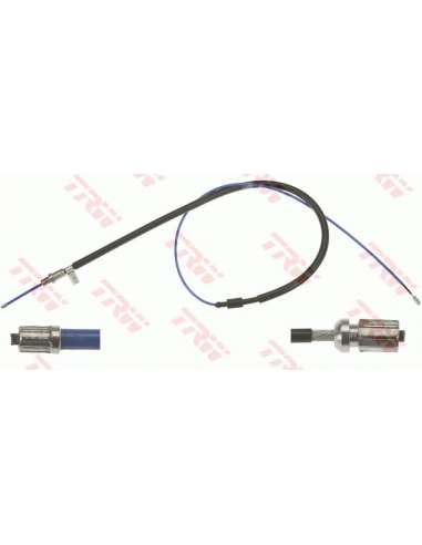 Cable de accionamiento, freno de estacionamiento Trw GCH2539 - TRW CABLE FRENO MANO
