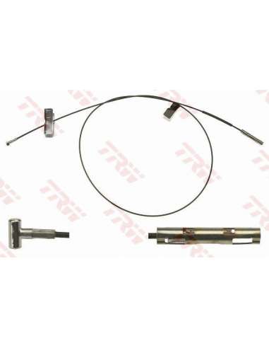Cable de accionamiento, freno de estacionamiento Trw GCH254 - TRW CABLE FRENO MANO
