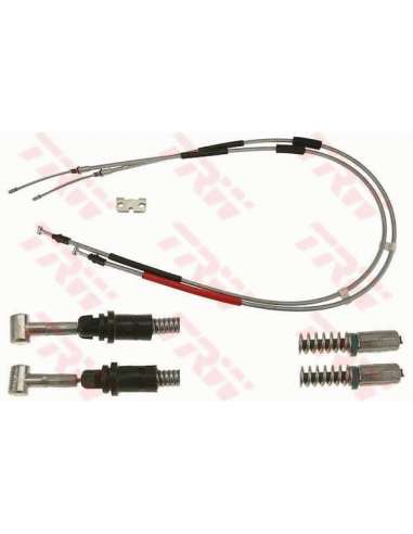 Cable de accionamiento, freno de estacionamiento Trw GCH2611 - TRW CABLE FRENO MANO