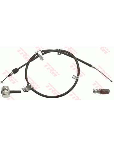 Cable de accionamiento, freno de estacionamiento Trw GCH2651 - TRW CABLE FRENO MANO