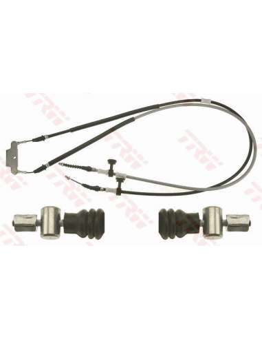 Cable de accionamiento, freno de estacionamiento Trw GCH2655 - TRW CABLE FRENO MANO