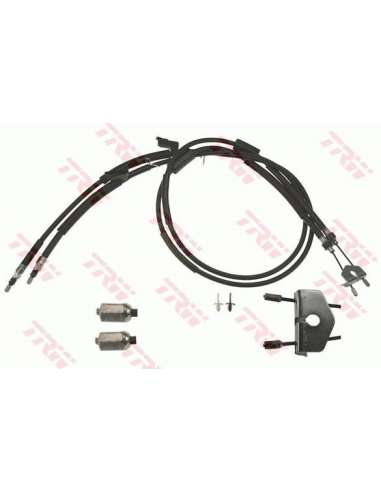 Cable de accionamiento, freno de estacionamiento Trw GCH409 - TRW CABLE FRENO MANO
