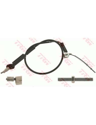 Cable de accionamiento, freno de estacionamiento Trw GCH528 - TRW CABLE FRENO MANO