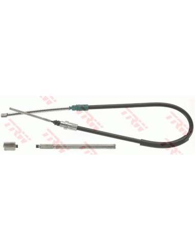 Cable de accionamiento, freno de estacionamiento Trw GCH566 - TRW CABLE FRENO MANO