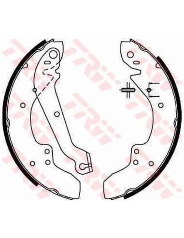 Juego de zapatas de frenos Trw GS6167 - ZAPATAS DE FRENO Brake Kit