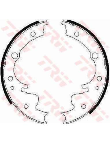 Juego de zapatas de frenos Trw GS6220 - ZAPATAS DE FRENO Brake Kit
