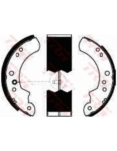 Juego de zapatas de frenos Trw GS6222 - ZAPATAS DE FRENO Brake Kit