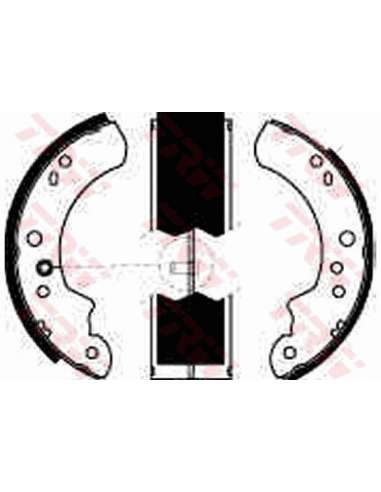 Juego de zapatas de frenos Trw GS6223 - ZAPATAS DE FRENO Brake Kit