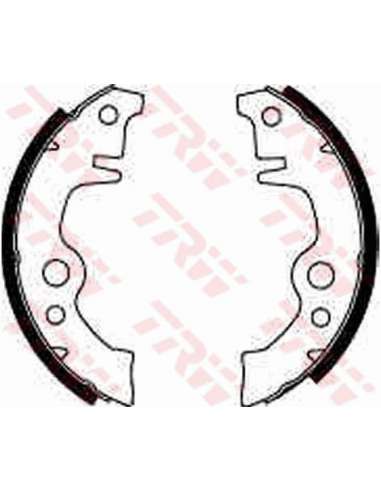 Juego de zapatas de frenos Trw GS8021 - ZAPATAS DE FRENO Brake Kit