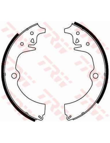 Juego de zapatas de frenos Trw GS8062 - ZAPATAS DE FRENO Brake Kit