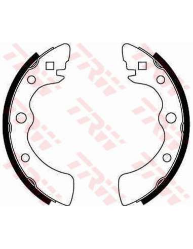 Juego de zapatas de frenos Trw GS8071 - ZAPATAS DE FRENO Brake Kit