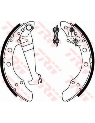 Juego de zapatas de frenos Trw GS8092 - ZAPATAS DE FRENO Brake Kit
