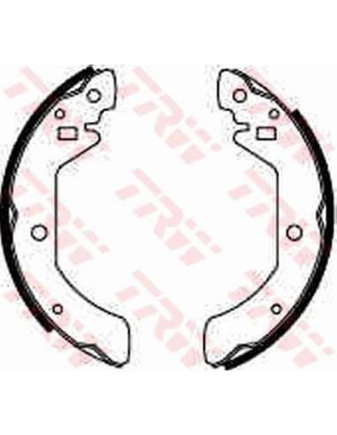 Juego de zapatas de frenos Trw GS8111 - ZAPATAS DE FRENO Brake Kit