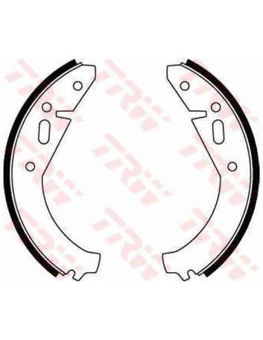 Juego de zapatas de frenos Trw GS8141 - ZAPATAS DE FRENO Brake Kit