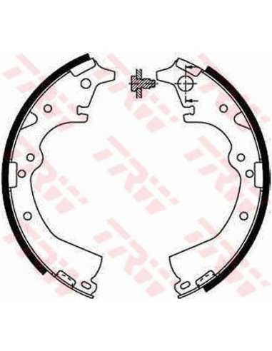 Juego de zapatas de frenos Trw GS8184 - ZAPATAS DE FRENO Brake Kit