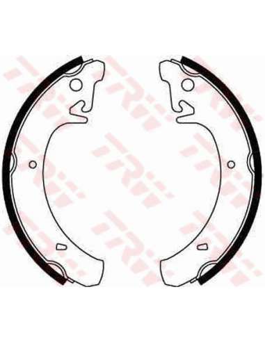 Juego de zapatas de frenos Trw GS8210 - ZAPATAS DE FRENO Brake Kit
