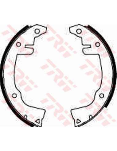 Juego de zapatas de frenos Trw GS8268 - ZAPATAS DE FRENO Brake Kit