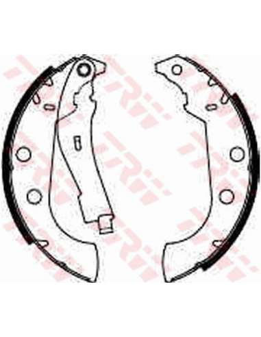 Juego de zapatas de frenos Trw GS8272 - ZAPATAS DE FRENO Brake Kit