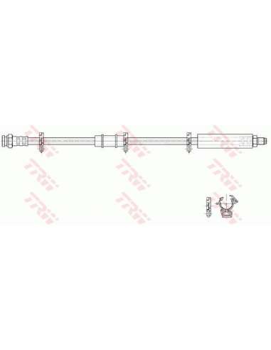 Tubo flexible de frenos Trw PHB190 - LATIGUILLO