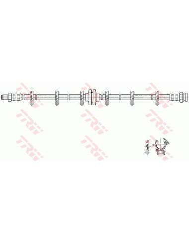 Tubo flexible de frenos Trw PHB223 - LATIGUILLO