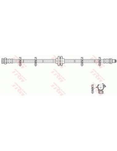 Tubo flexible de frenos Trw PHB230 - LATIGUILLO