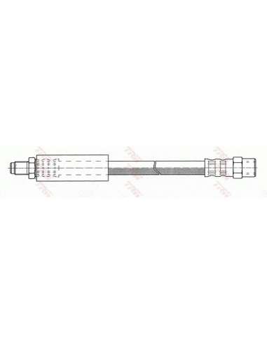 Tubo flexible de frenos Trw PHB238 - LATIGUILLO