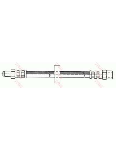 Tubo flexible de frenos Trw PHB261 - LATIGUILLO