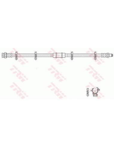 Tubo flexible de frenos Trw PHB273 - LATIGUILLO