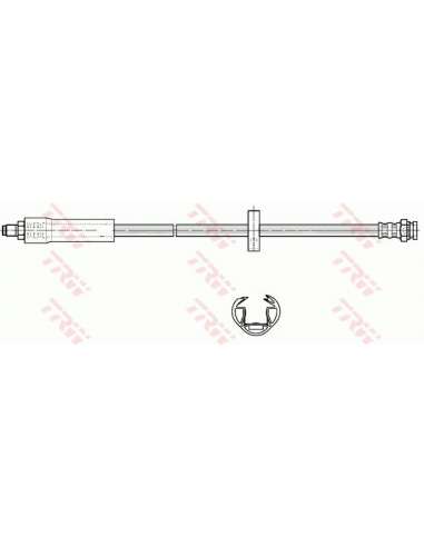 Tubo flexible de frenos Trw PHB282 - LATIGUILLO