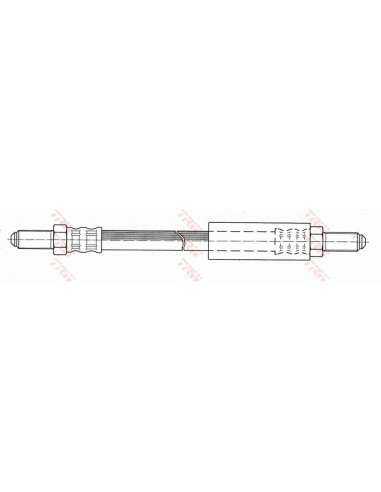 Tubo flexible de frenos Trw PHC139 - LATIGUILLO