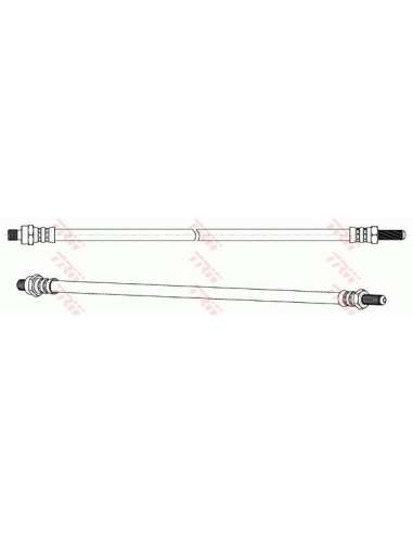 Tubo flexible de frenos Trw PHC211 - LATIGUILLO