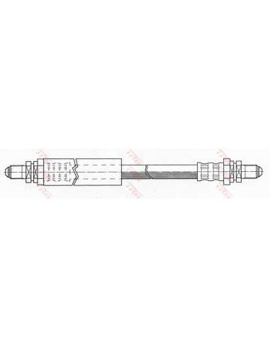 Tubo flexible de frenos Trw PHC224 - LATIGUILLO