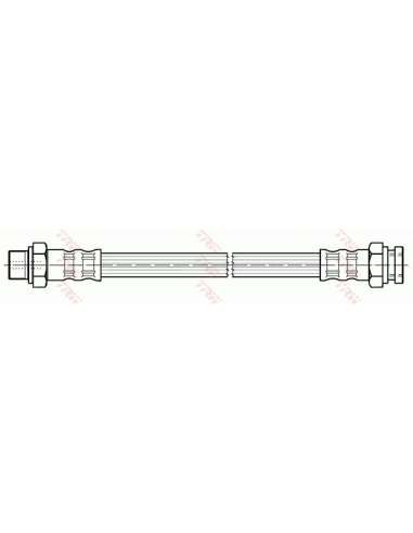Tubo flexible de frenos Trw PHC245 - LATIGUILLO