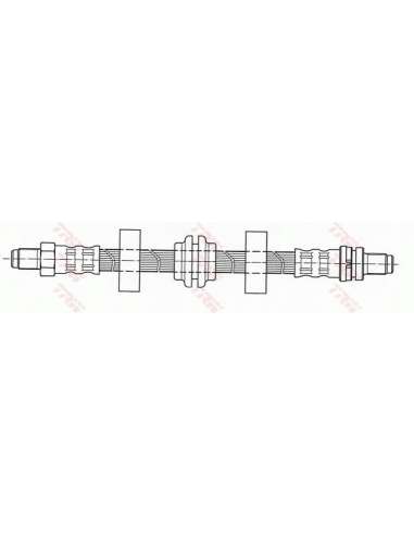 Tubo flexible de frenos Trw PHC284 - LATIGUILLO