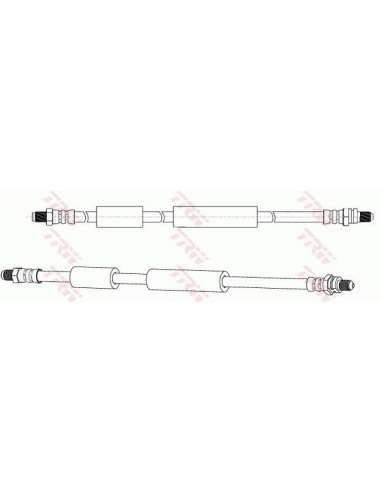 Tubo flexible de frenos Trw PHC288 - LATIGUILLO
