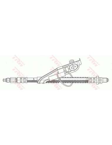 Tubo flexible de frenos Trw PHC292 - LATIGUILLO