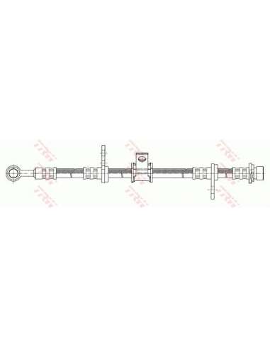 Tubo flexible de frenos Trw PHD100 - LATIGUILLO
