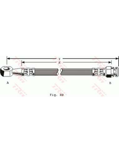 Tubo flexible de frenos Trw PHD111 - LATIGUILLO