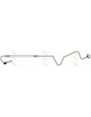 Tubo flexible de frenos Trw PHD1112 - LATIGUILLO