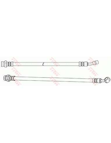 Tubo flexible de frenos Trw PHD1124 - LATIGUILLO