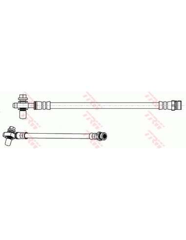 Tubo flexible de frenos Trw PHD1139 - LATIGUILLO