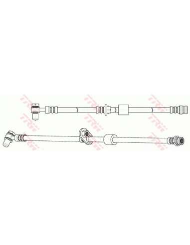 Tubo flexible de frenos Trw PHD1140 - LATIGUILLO