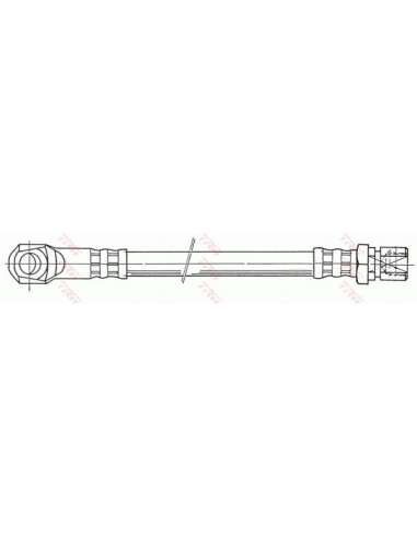Tubo flexible de frenos Trw PHD118 - LATIGUILLO